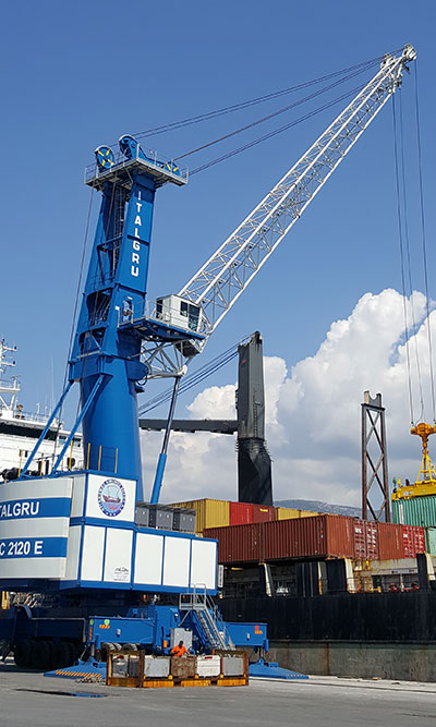 IMHC 2120 E ITALGRU mobile harbour crane