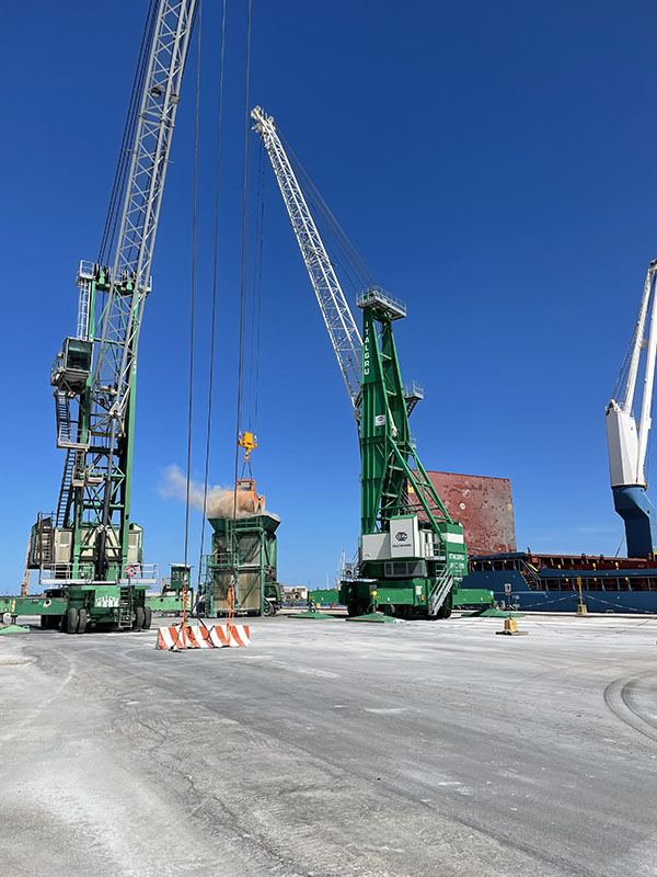 ITALGRU IMHC 1580 mobile harbour crane 