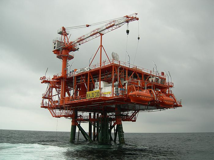ITALGRU TS crane at sea