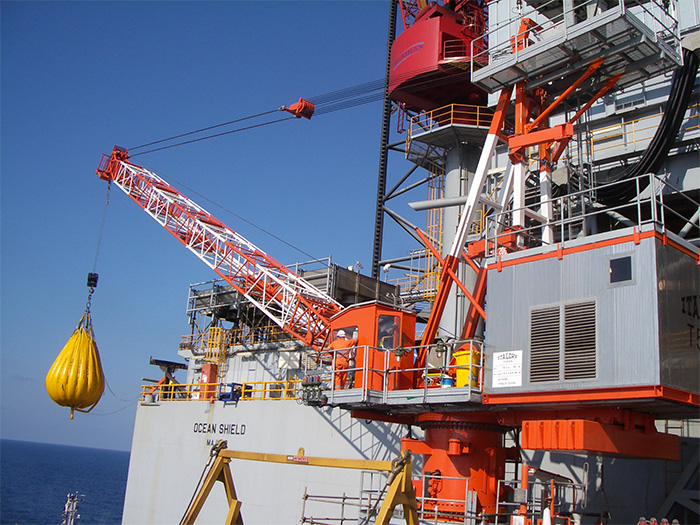 ITALGRU TS crane in use 