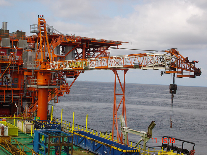 ITALGRU orange TS crane